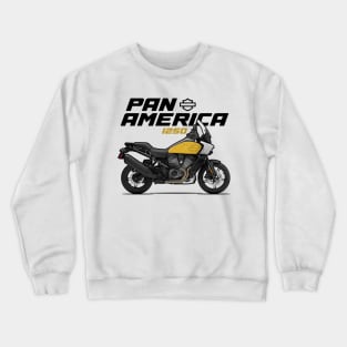 Pan America 1250 - Yellow Crewneck Sweatshirt